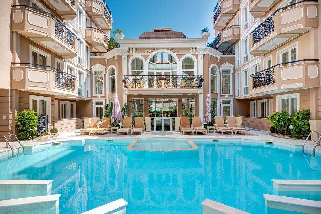 Dawn Park Deluxe Aparthotel Sunny Beach Esterno foto